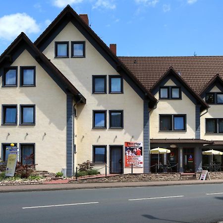 Hotel Vier Spitzen Lauenforde Екстериор снимка