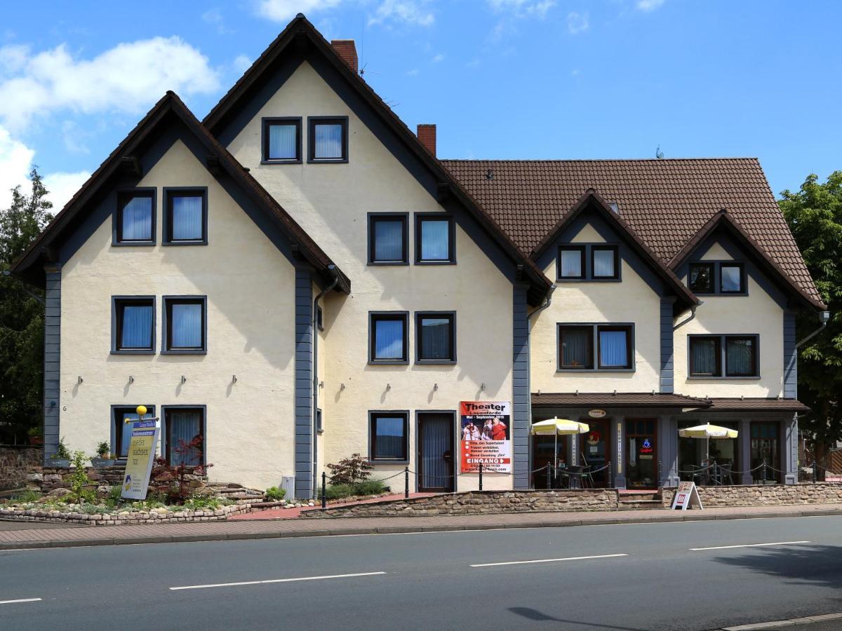 Hotel Vier Spitzen Lauenforde Екстериор снимка